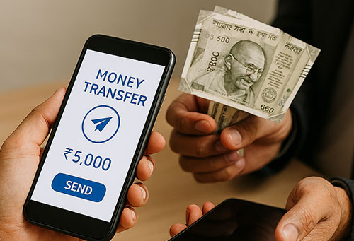 पैसे हस्तांतरण